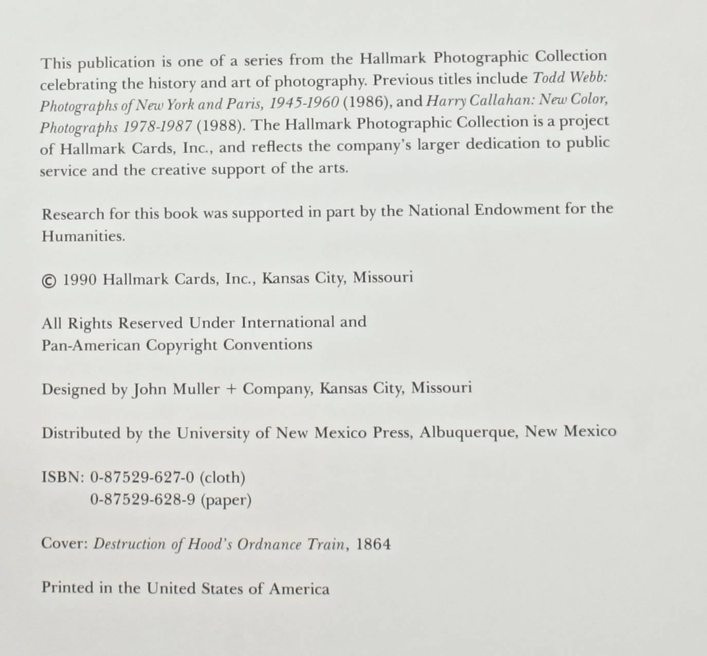 George N. Barnard: Photographer of Sherman's Campaign First Edition For Sale 2