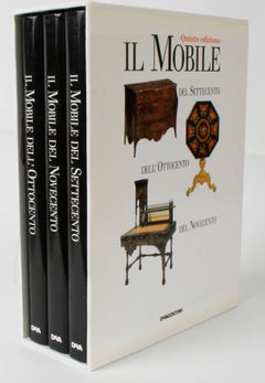 Three Volume Set, Il Mobile Del Settecento, Ottocento, Novecento 1st Ed