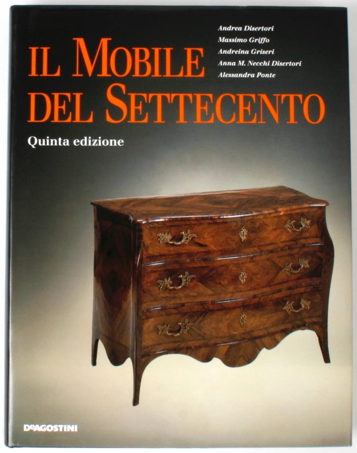 Fin du 20e siècle Ensemble de trois volumes Il Mobile Del Settecento, Ottocento, Novecento 1st Ed en vente
