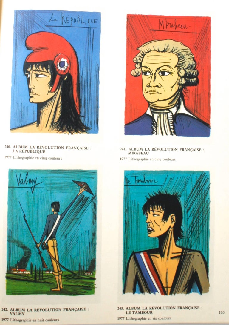 Bernard Buffet Lithographe 1st Ed With Two Original