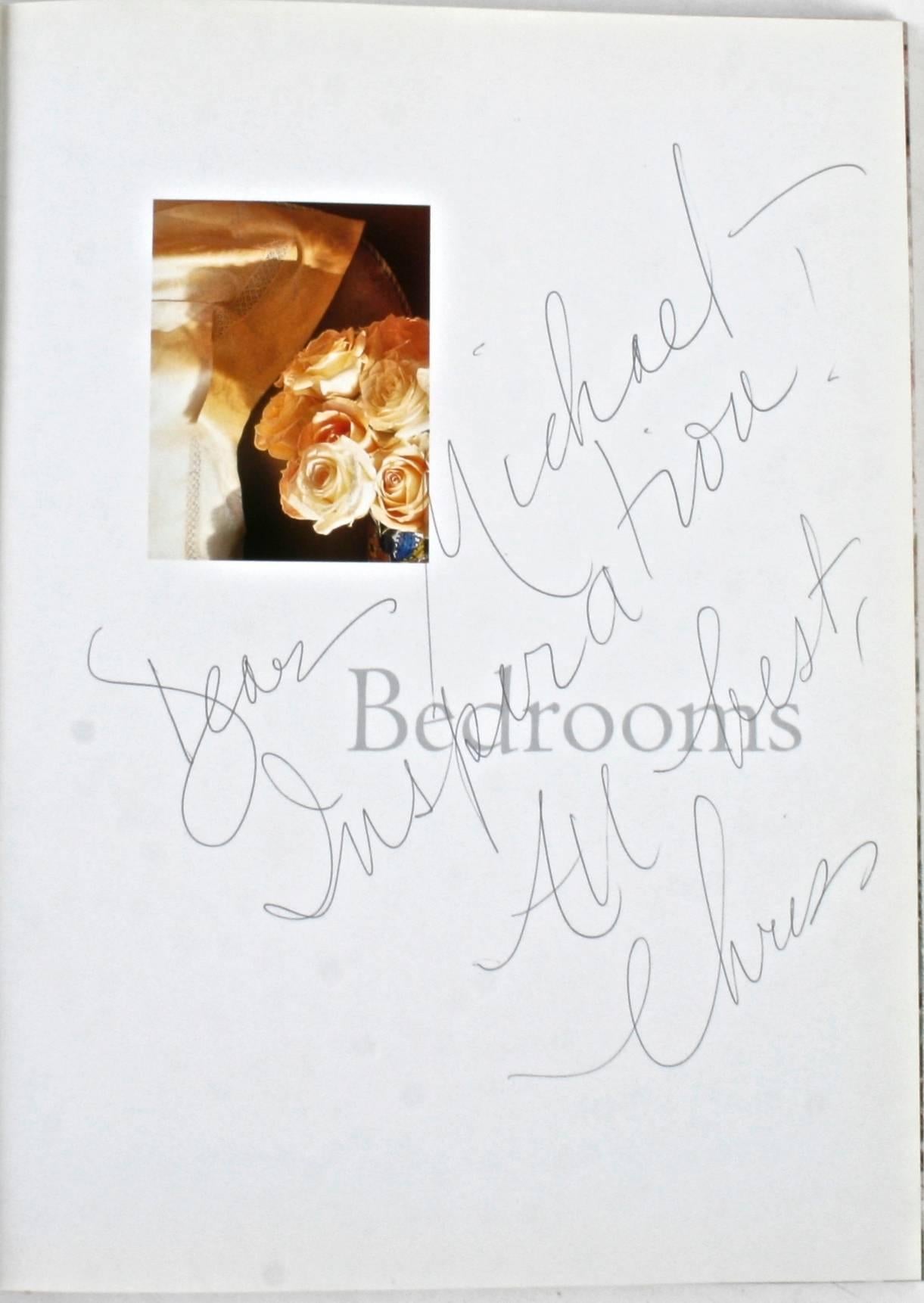 Bedrooms: Creating the Stylish, Comfortable Room of Your Dreams by Chris Casson Madden. Clarkson Potter, 2001. Signed and inscribed, stated first edition hardcover with dust jacket. 