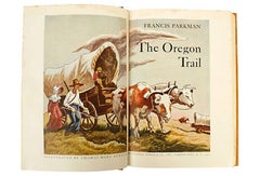 La Piste de l'Oregon par Francis Parkman:: illustré et signé par Thomas Hart Benton