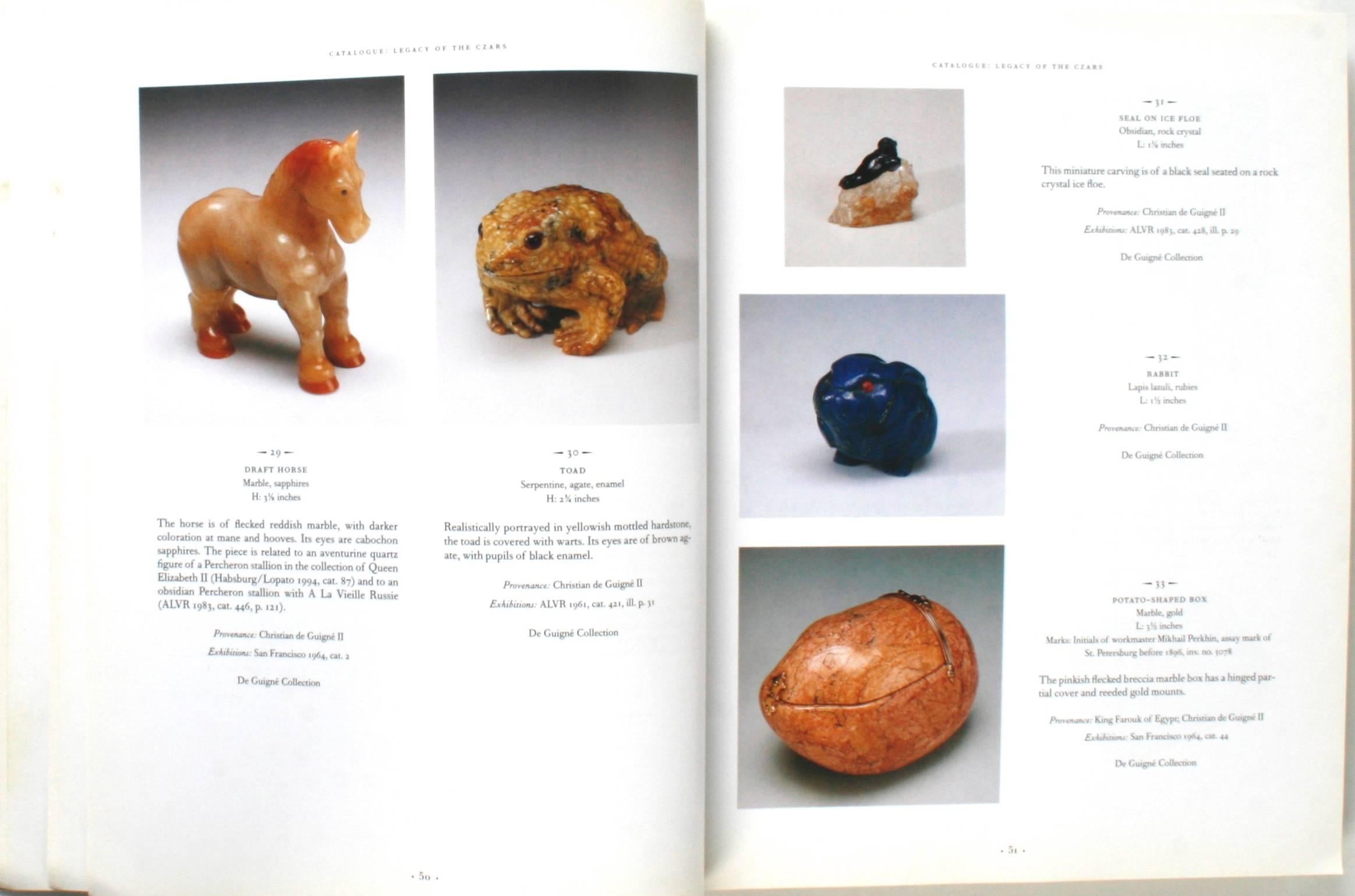 Faberge In America, Ausstellungsverzeichnis, 1. Ed (Ende des 20. Jahrhunderts) im Angebot
