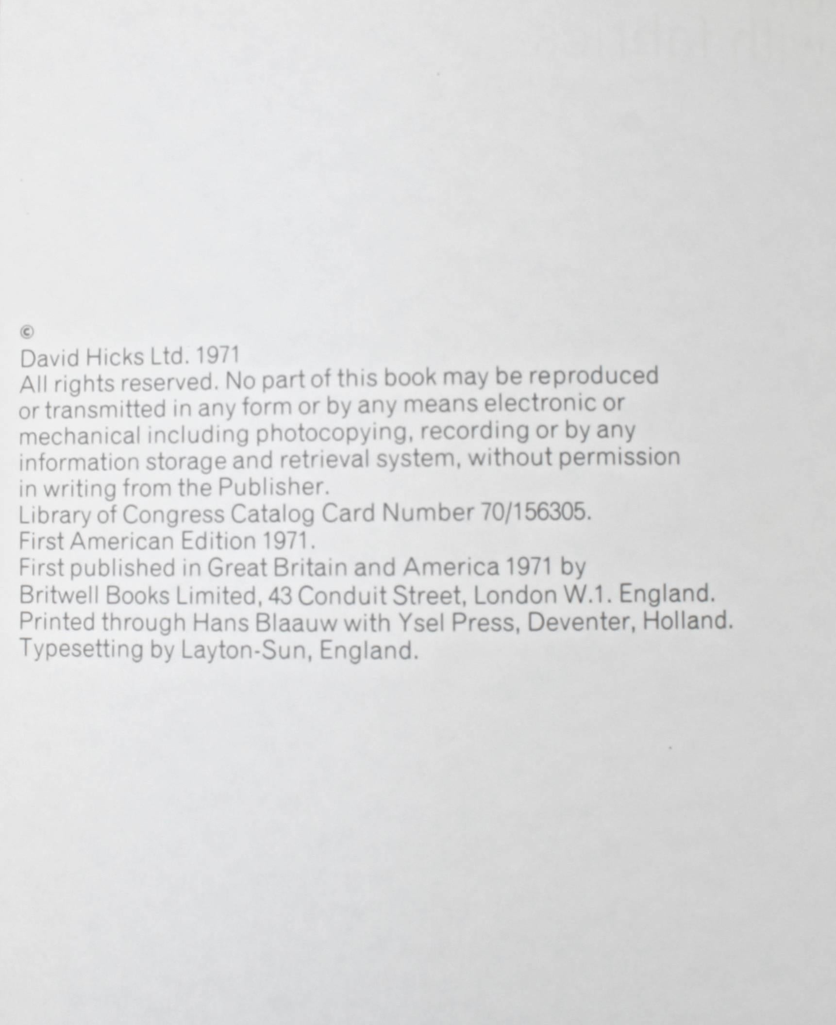 David Hicks on Decoration with Fabrics, First Edition  3