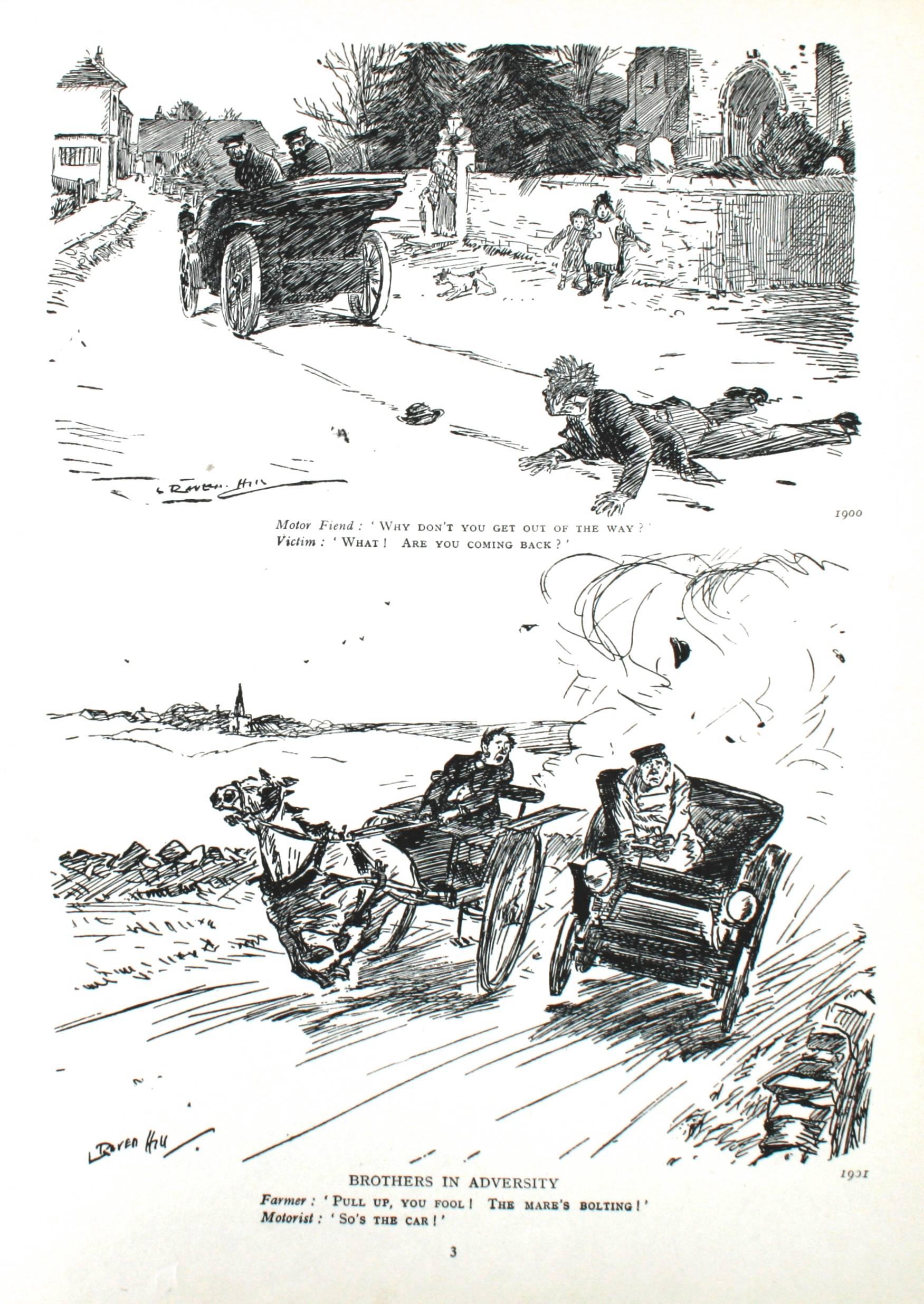 20ième siècle Livre de M. Punch's Motor, première édition en vente