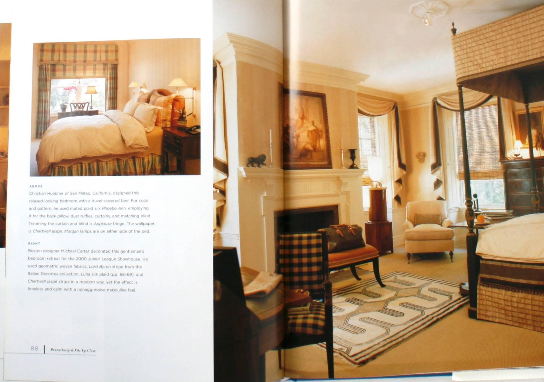 Brunschwig & Fils Up Close, from Grand Rooms to Your Rooms, First Edition In Good Condition For Sale In valatie, NY