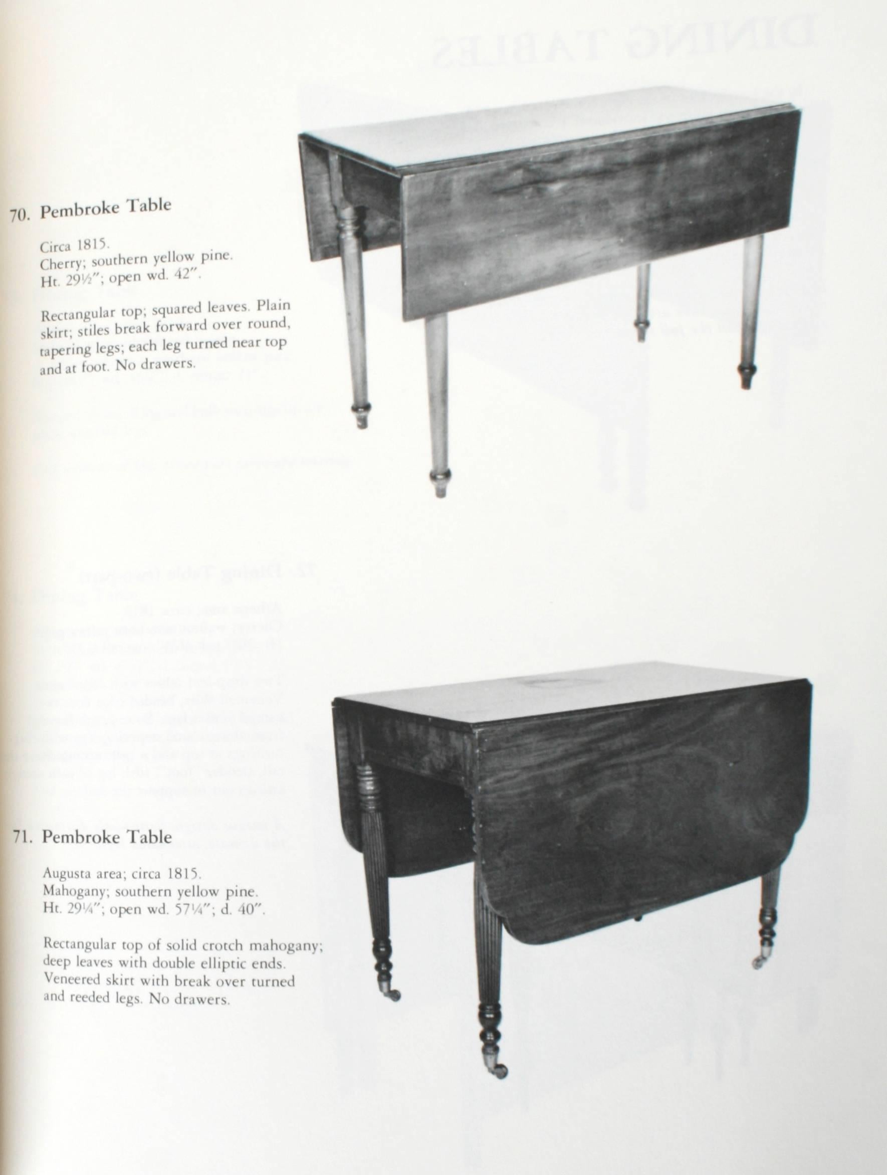 Two Catalogues on the Furniture of Georgia In Good Condition For Sale In valatie, NY