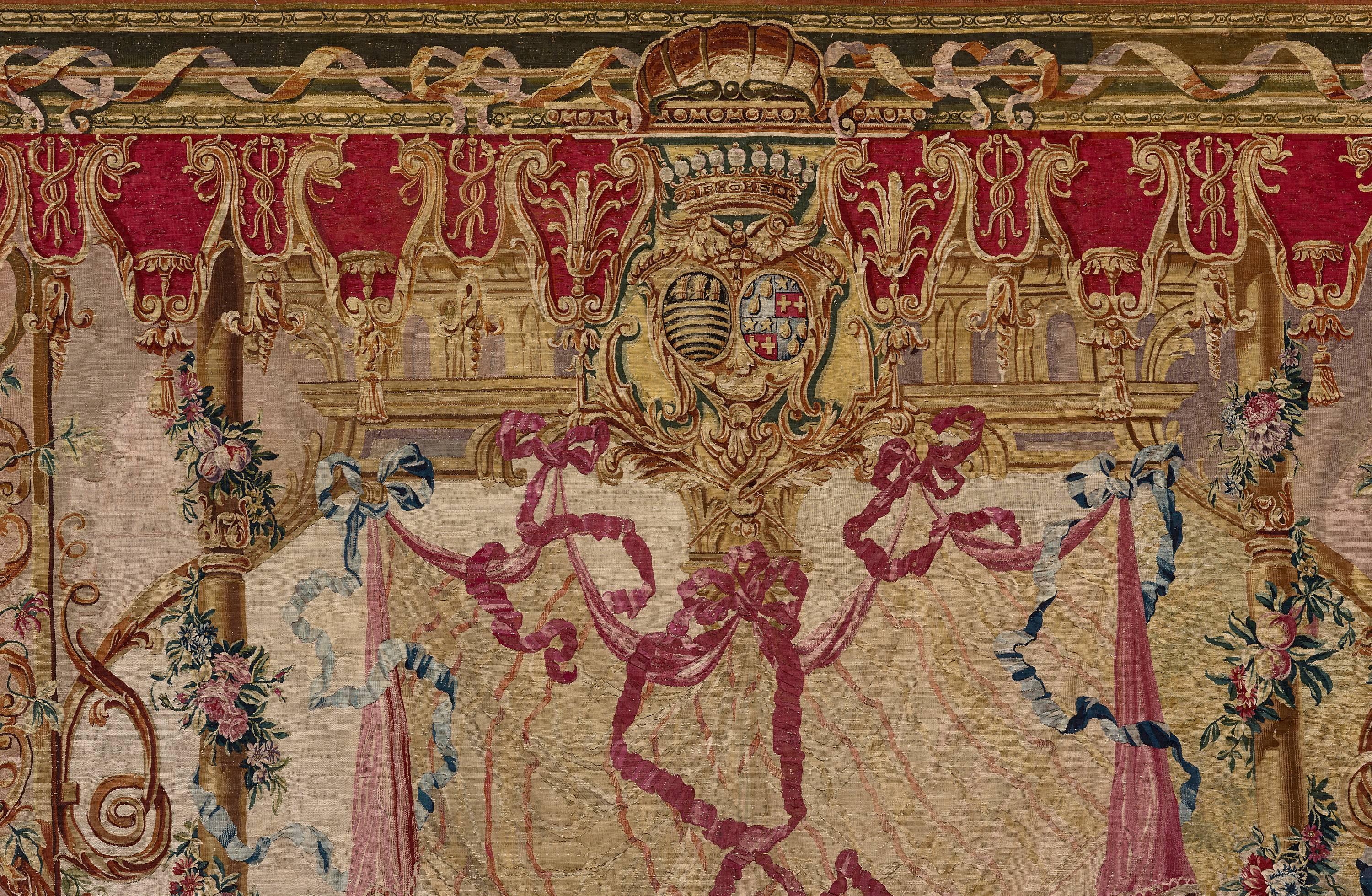 Louis XV tapestry
Royal Manufactory of Beauvais
From the series of the 
