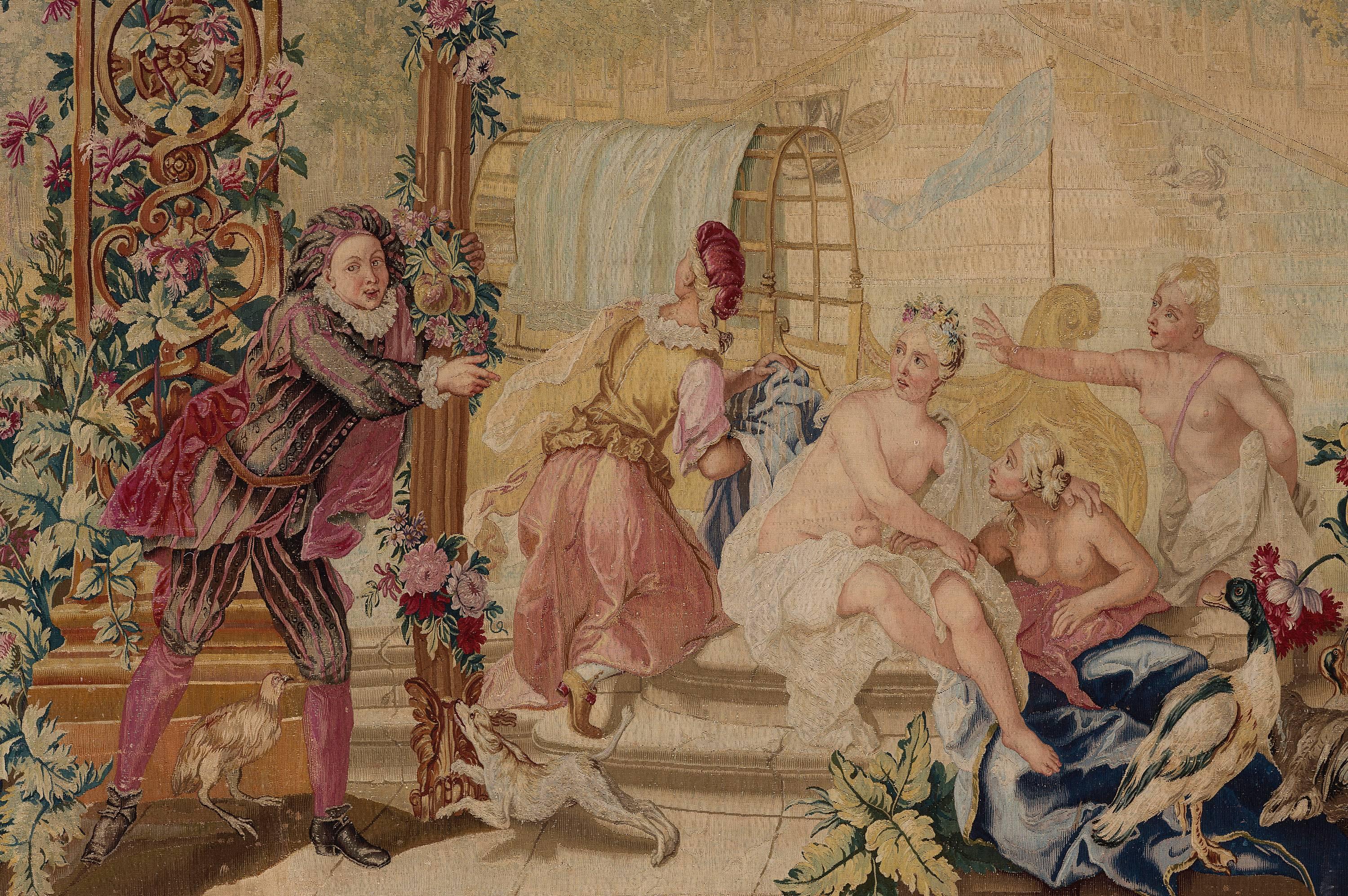 18th century french tapestry
