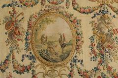 18th Century Aubusson Alentours Tapestry