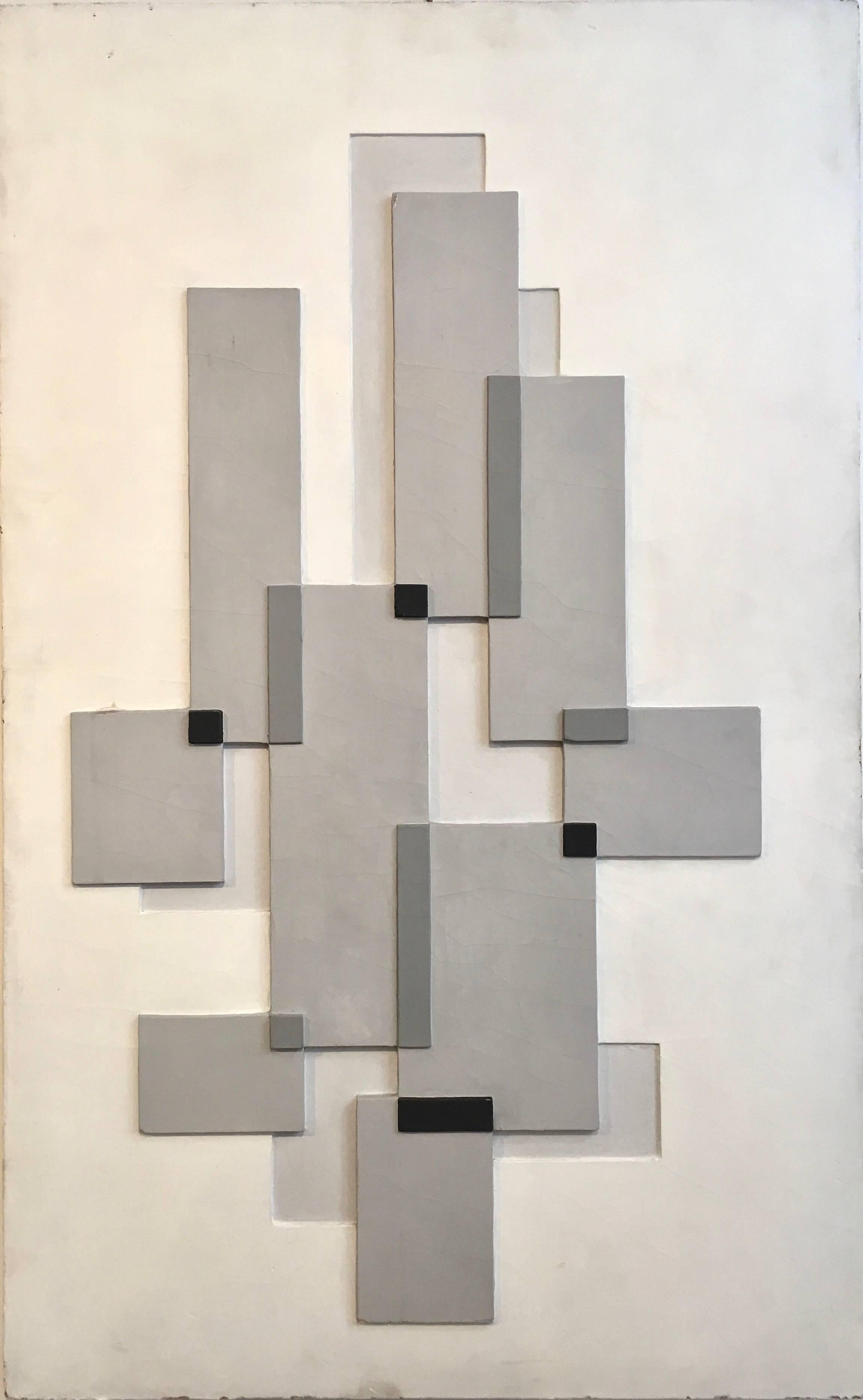 20th Century Relief Blanc by Pierre Martin Gueret, 1963