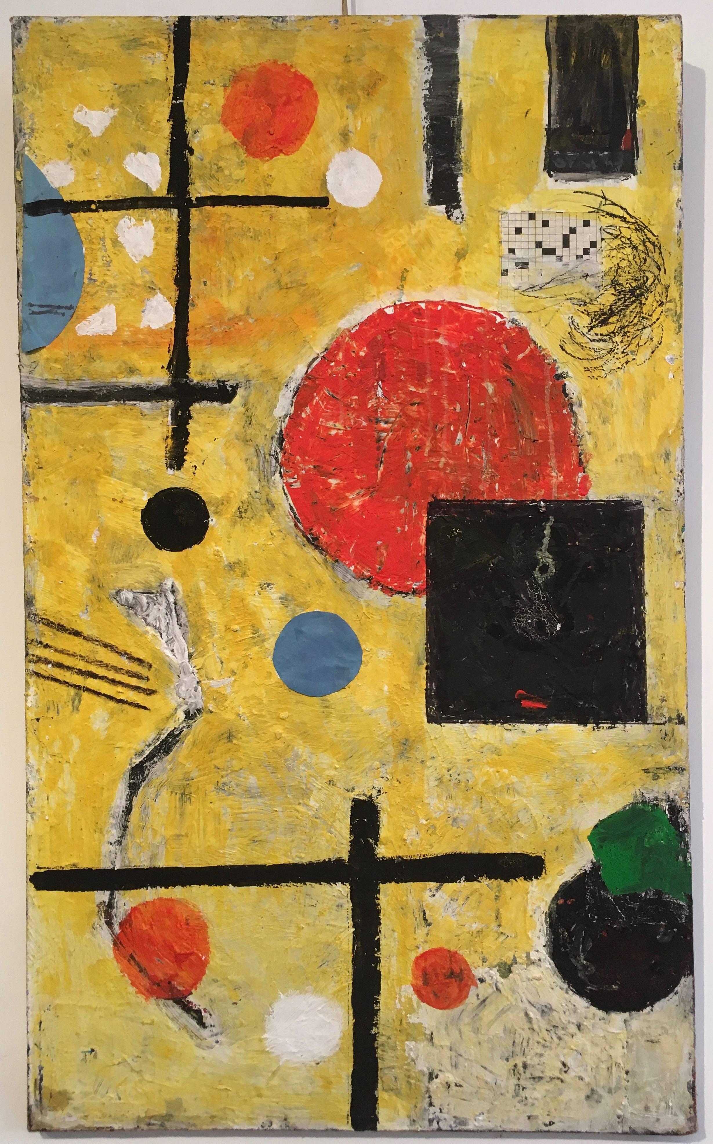 Dominique Sfax (1920-2007)

Untitled (Yellow)
Mixed-media on canvas 

Measures: 100 x 60 cm 
Signed upper right : SFAX