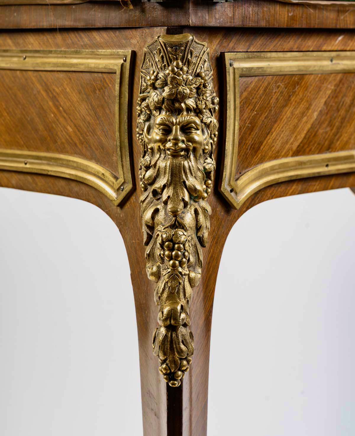 Fine XIX secolo Tavolo da gioco a busta francese del XIX secolo di Sormani Paris, circa 1880 in vendita