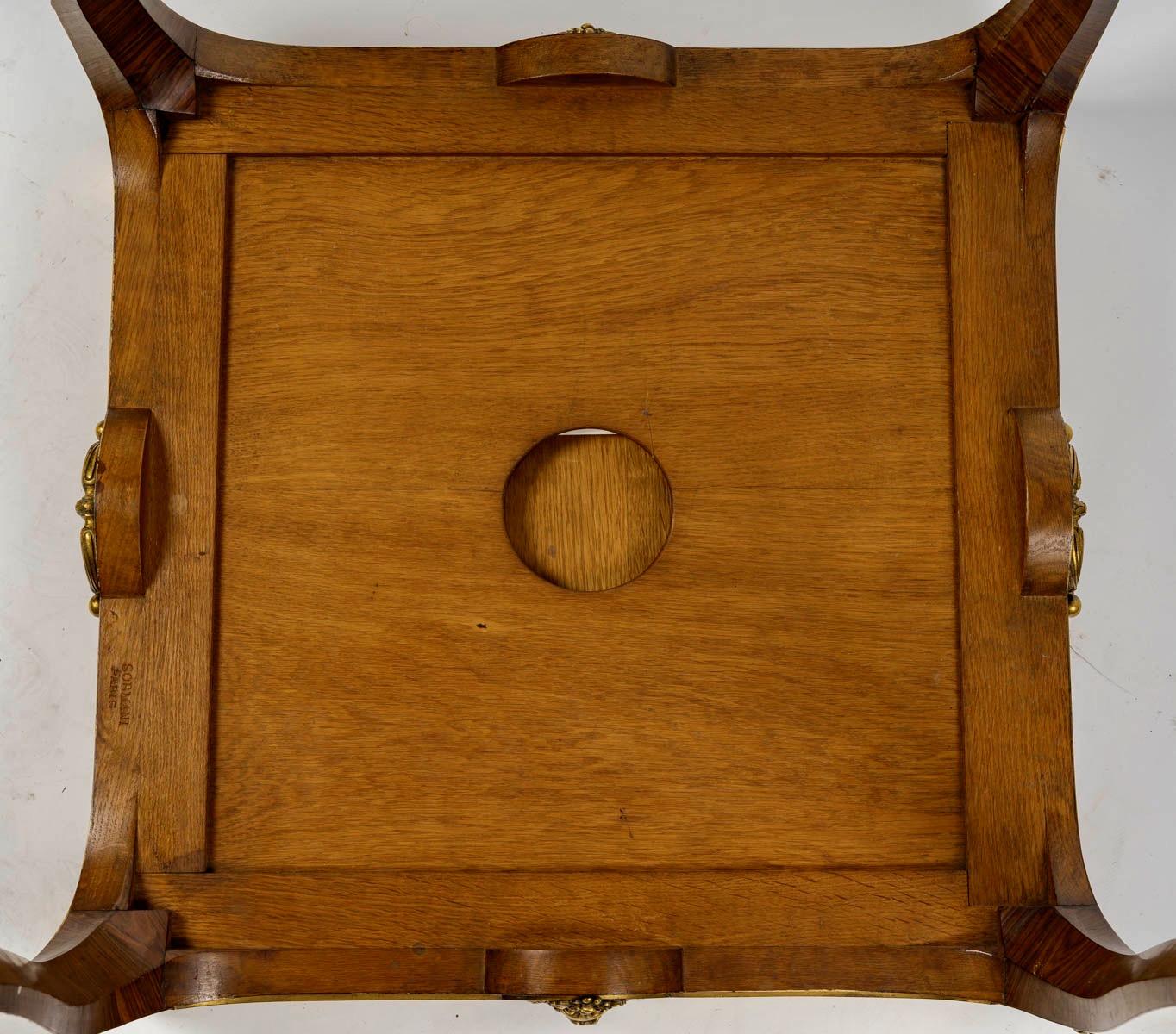 Tavolo da gioco a busta francese del XIX secolo di Sormani Paris, circa 1880 in vendita 2