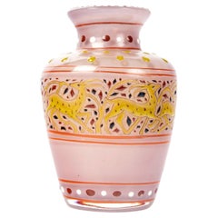 Émile Gallé (1846-1904) , Vase miniature en verre Art nouveau, vers 1895