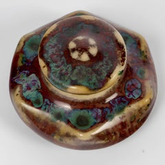 Pierre-Adrien Dalpayrat (1844-1910) Raro calamaio in ceramica in stile Art Nouveau, 1900 circa