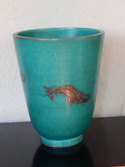 Vase William Kåge-argenta pour Gustavsberg, vers 1940