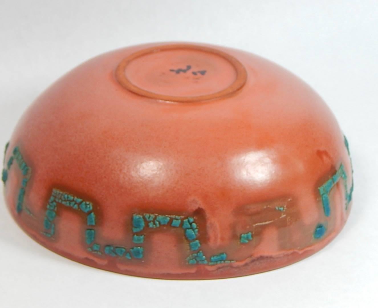 Relicware Earthenware Bowl #64 By Andrew Wilder In Excellent Condition For Sale In Richmond, VA