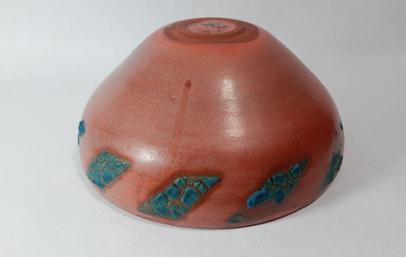 Relicware Earthenware Bowl #68 by Andrew Wilder  In Excellent Condition For Sale In Richmond, VA