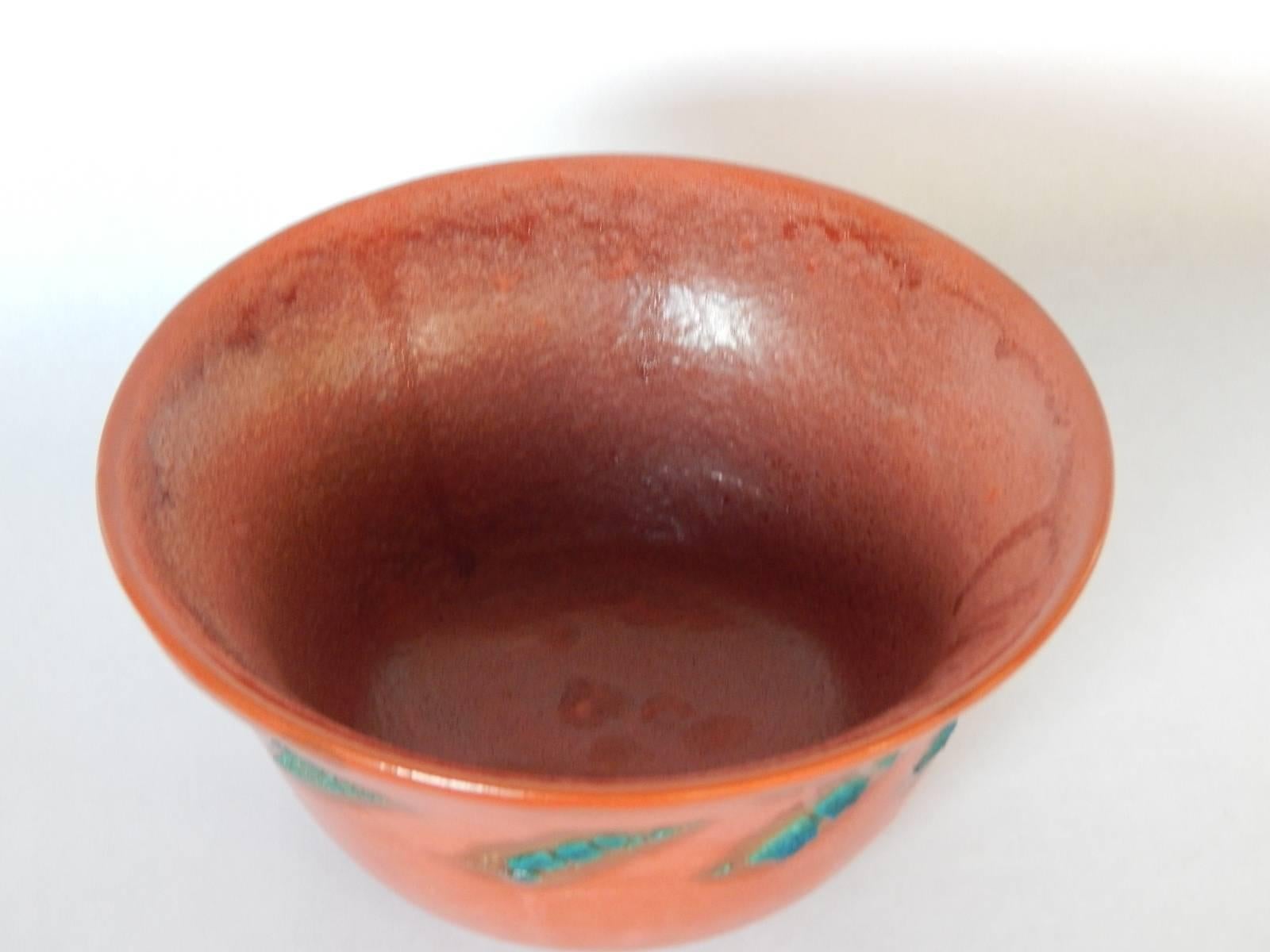 American Relicware Earthenware Bowl #77 by Andrew Wilder For Sale