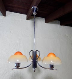Danish Mid-Century Modern "Egg Lamp" Hanging Fixture, circa 1960