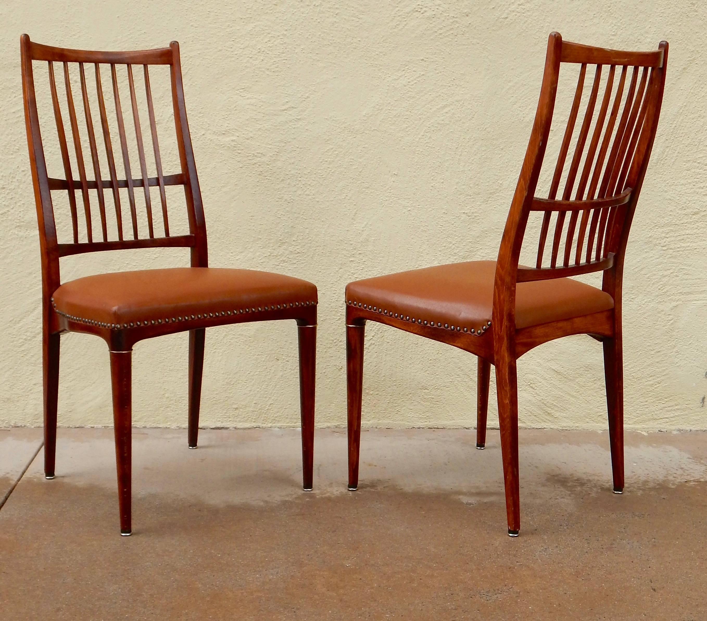 Set of Four Dining Chairs, Denmark, circa 1960 1