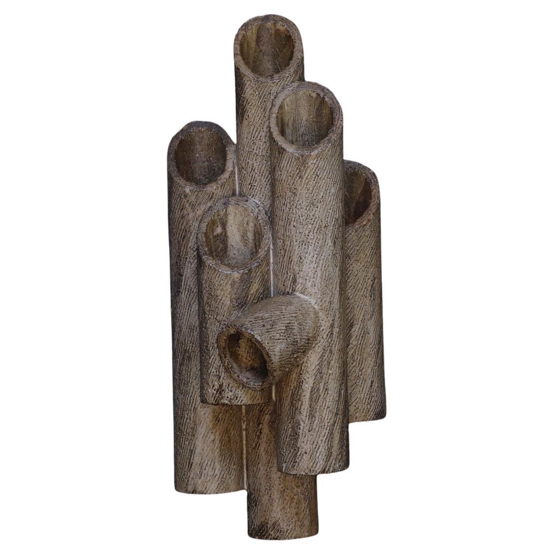 Vintage Ceramic Bracket Light, Años 50, Francia