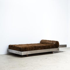 Used One Arm “Banquet” Bed, Maria Pergay, C. 1967