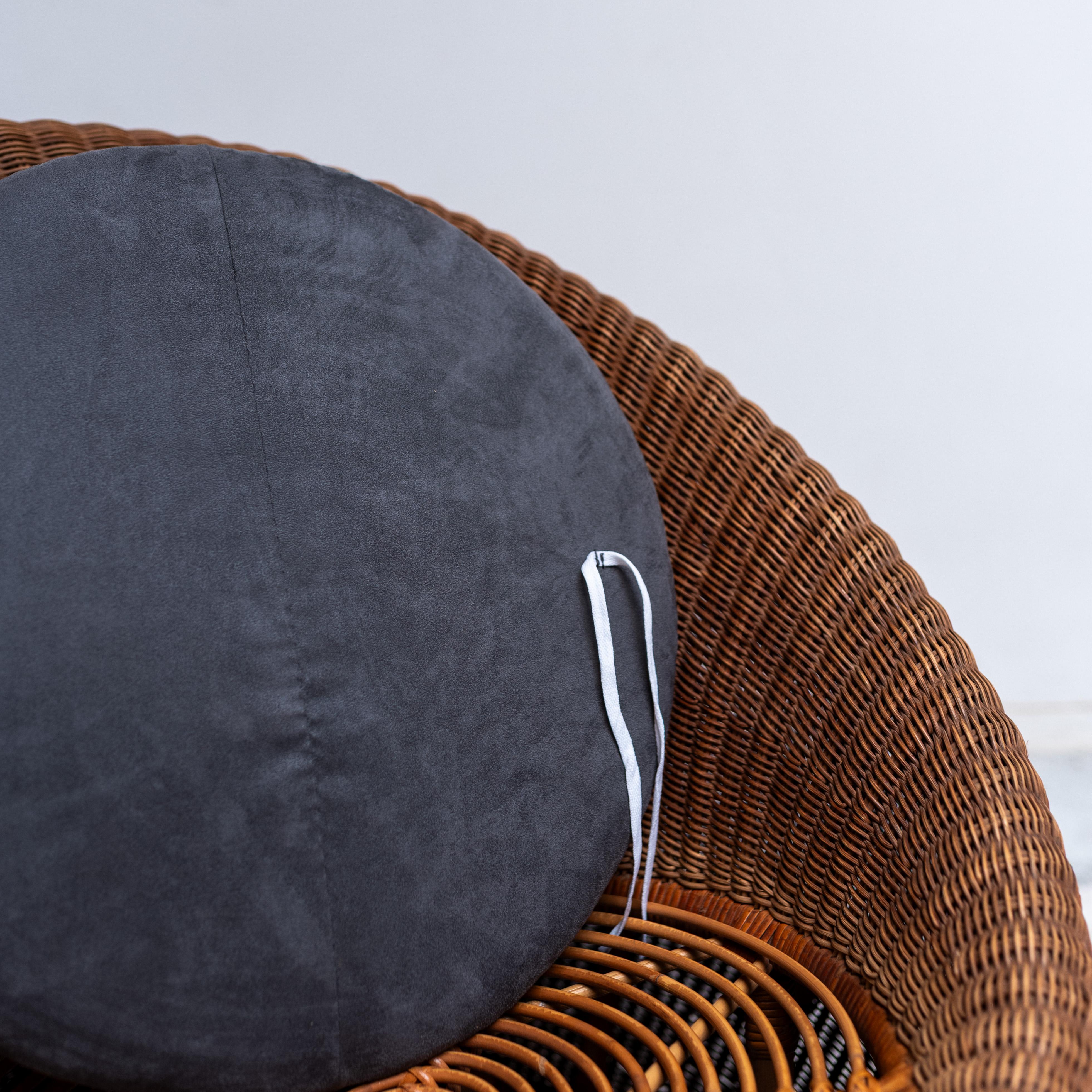 Butaca de ratán de Isamu Kenmochi para Yamakawa Rattan, años 60, Japón Ratán en venta