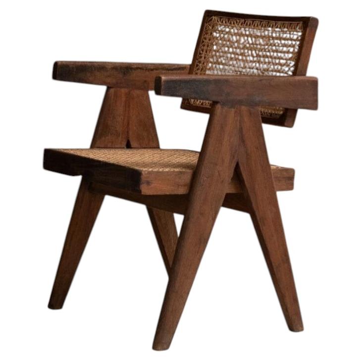 Bürosessel von Pierre Jeanneret, Indien, 1960er Jahre