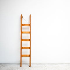 Pine ladder for Les Arcs by Charlotte Perriand, France, 1970s