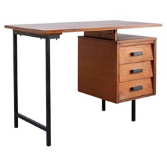 ”CM 172” Desk by Pierre Paulin for Thonet, France, 1950s