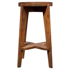 Sgabello alto Pierre Jeanneret, India, anni '60