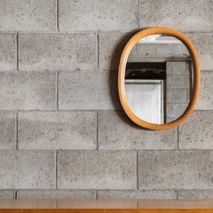 Wall mirror by Sori Yanagi, Japan, 1970s