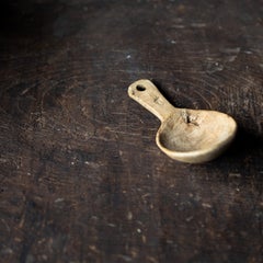 Hand-Carved Primitive Spoon, 20th Century