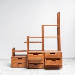 Modular Shelving Unit by Ateliers Seltz, France, 1980s
