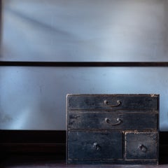 Japanese Small Chest of Drawers, Tansu, Japan, Wabi Sabi