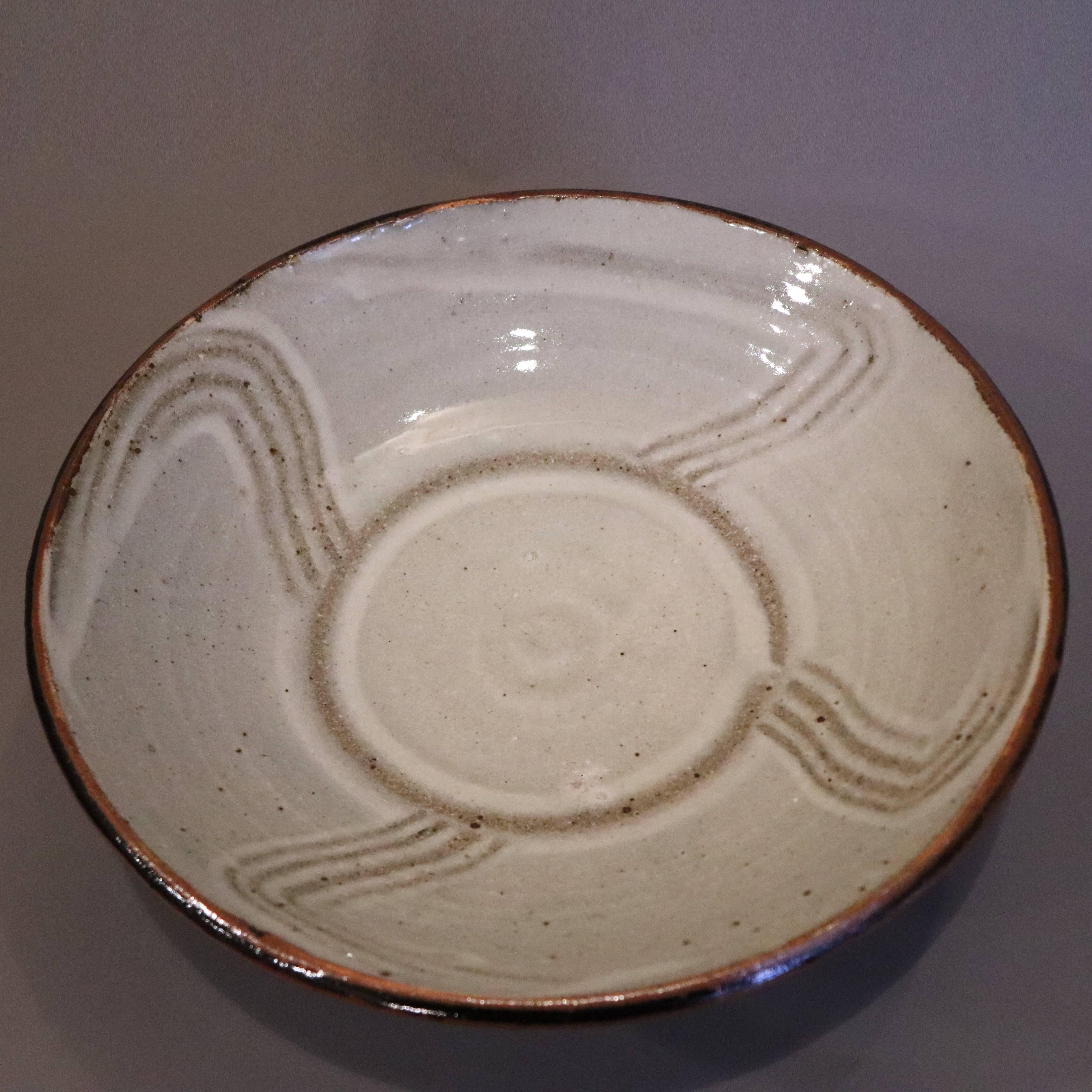 Handmade ceramic bowl of pot by Bernard Howell Leach, 

The Leach pottery is considered by many to be the birthplace of British Studio Pottery. One of the great figures of 20th century art, Bernard Leach played a crucial pioneering role in