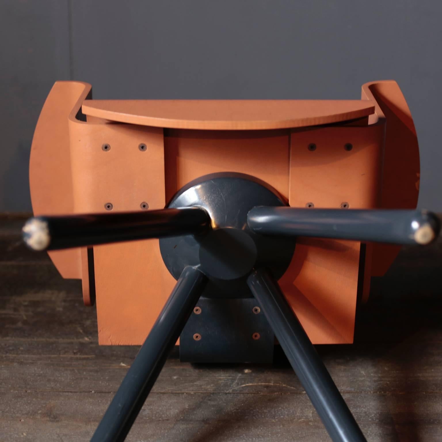 Woodwork Armchair with Five Legs by Shigeru Uchida