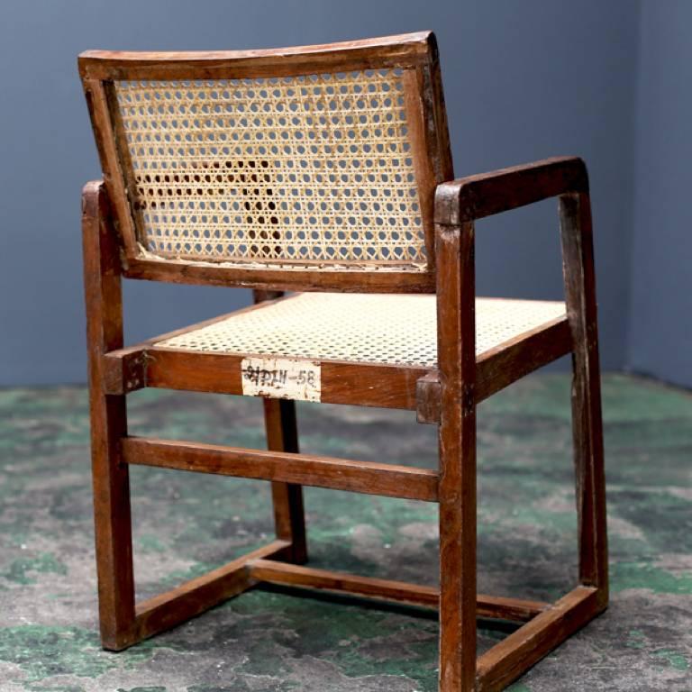 Big Box Chair by Pierre Jeanneret at 1stDibs
