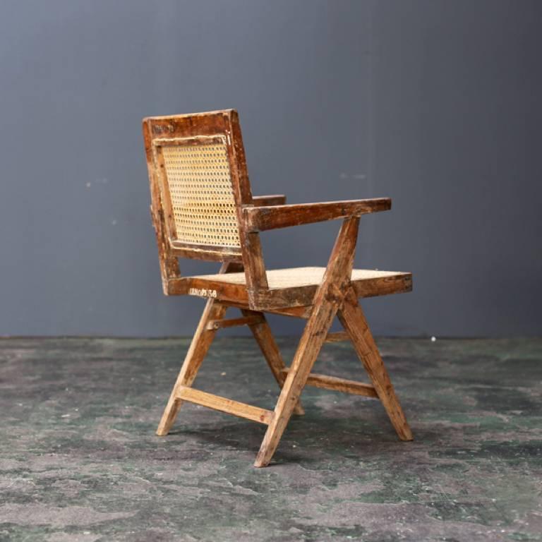 Indian Y Frame Chair by Pierre Jeanneret