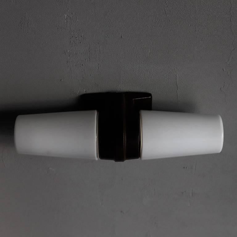 Art Deco Swedish Ceramic Bracket Side Light For Sale