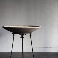 Willy Guhl Saucer Planter with Stand