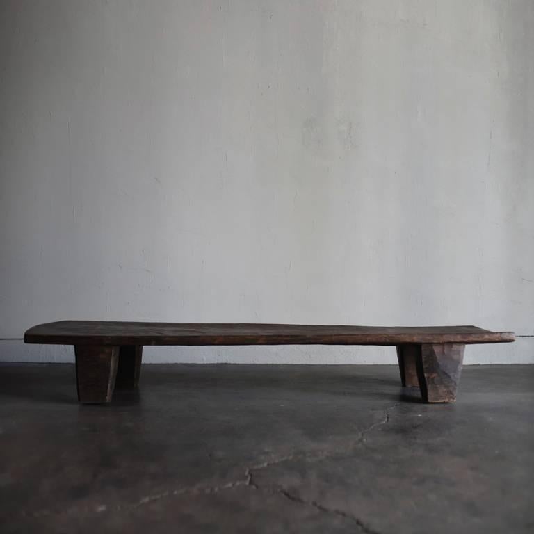 african hand carved coffee table