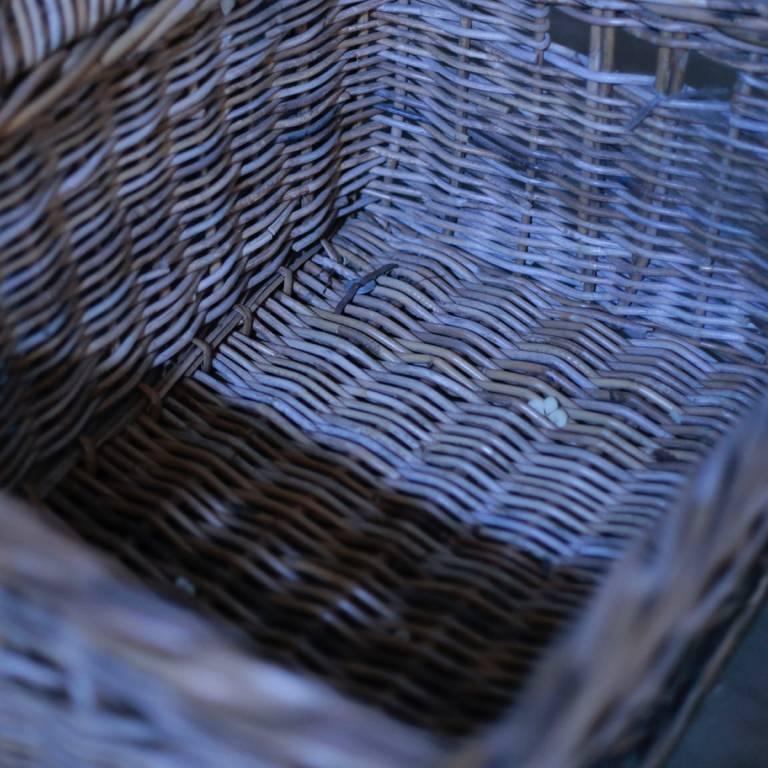 Hand-Crafted Antique Rattan Box