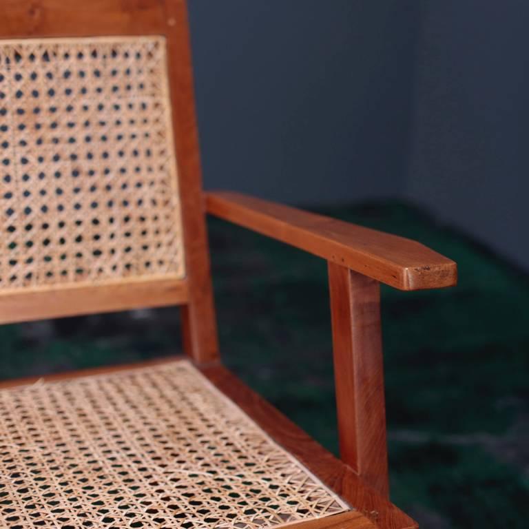 Mid-Century Modern Vintage Easy Chair from India