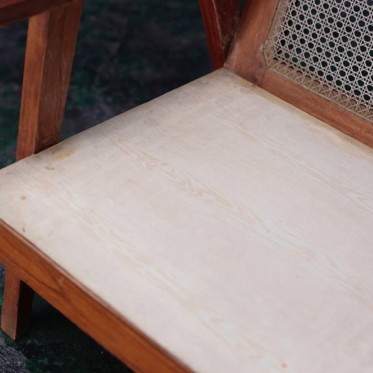 Indian Vintage Easy Chair With Wood Seat At 1stdibs Woodwork Indian Vintage Easy Chair With Wood Seat For