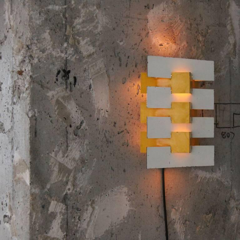 Mid-Century Modern Anvia Holland Dutch Design Wall Lamp