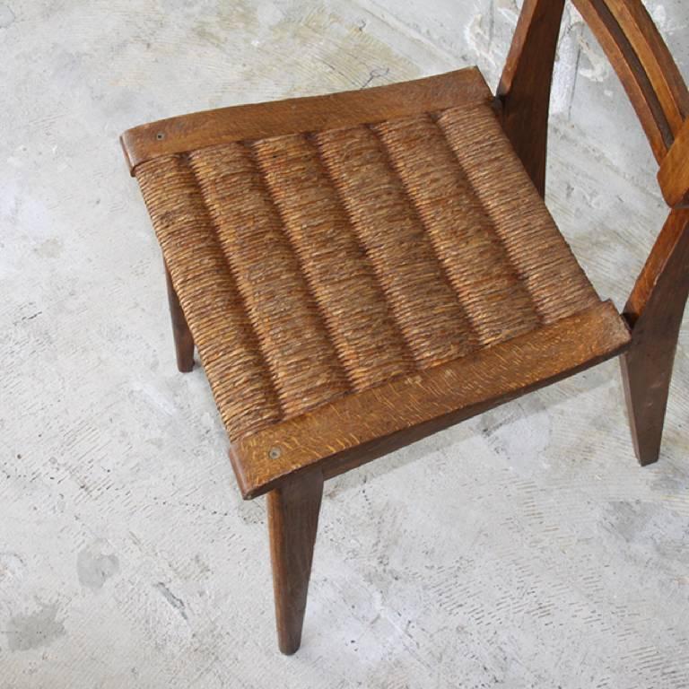 Mid-Century Modern Pierre Cruege Dining Chair