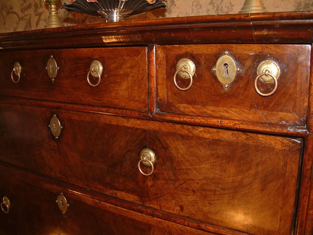 English 17th Century Walnut Chest on Stand Dating from circa 1690